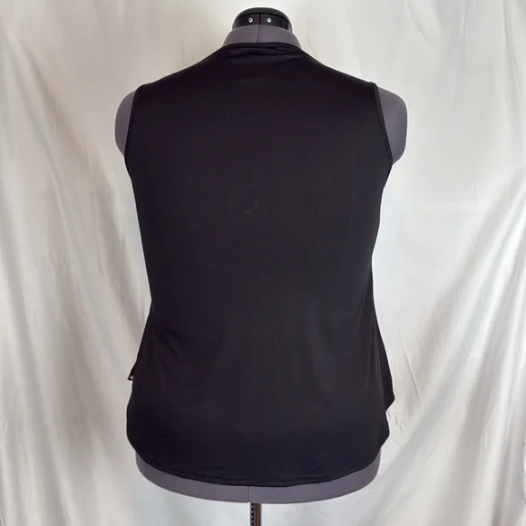 Women's Rue 21 Rue+ Black Sequin Patterned Tank Top Size 1X Like-New Condition - Picture 6 of 9